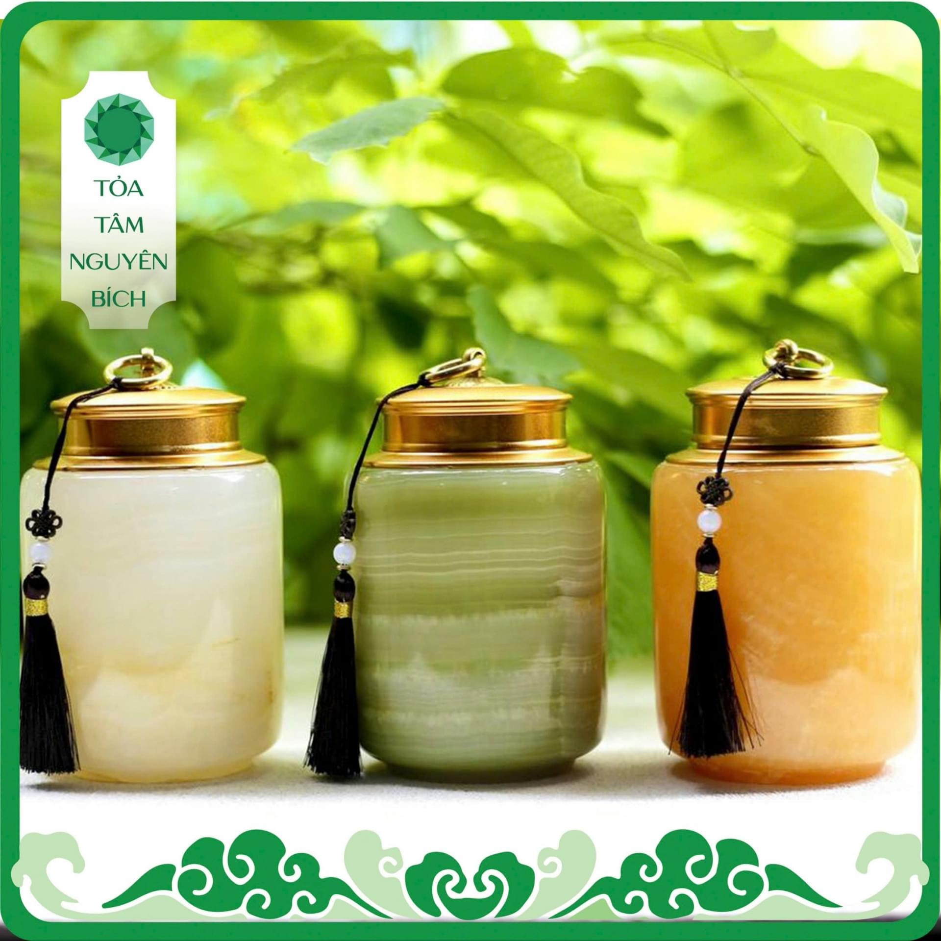 Hũ đựng trà Ngọc Hoàng Long